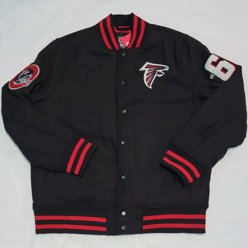 *NWT* Authentic Atlanta Falcons Letterman Jacket